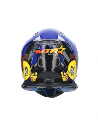 CASCO SHIRO MALCOR MX-306 azul 3