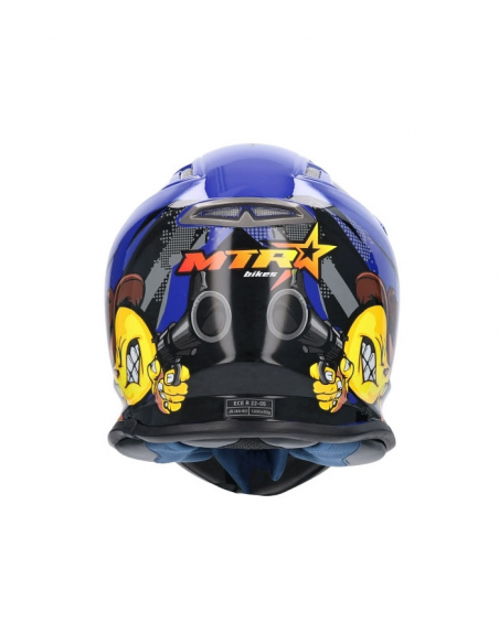CASCO SHIRO MALCOR MX-306 azul 3