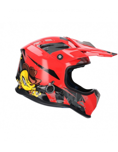 CASCO SHIRO MALCOR MX-306 rojo 2