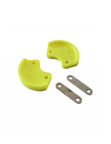 PROTECTOR DE ESTRIBERAS 3D PIT BIKES  AMARILLO. PROTECTOR DE ESTRIBERAS 3D PIT BIKES  AMARILLO.